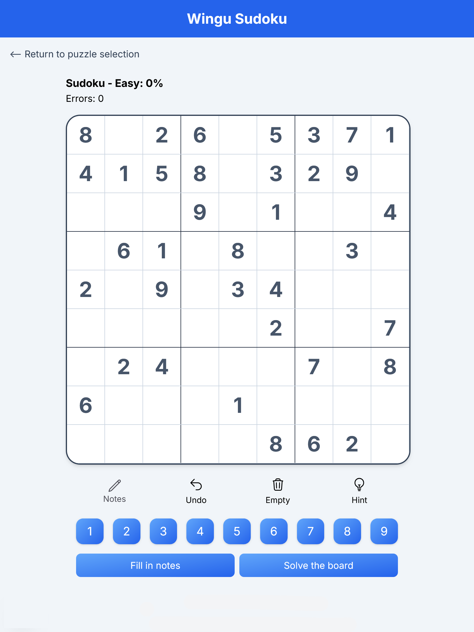 Screenshot of graphs